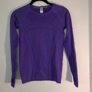 Ivivva purple athletic/leisure long sleeve shirt